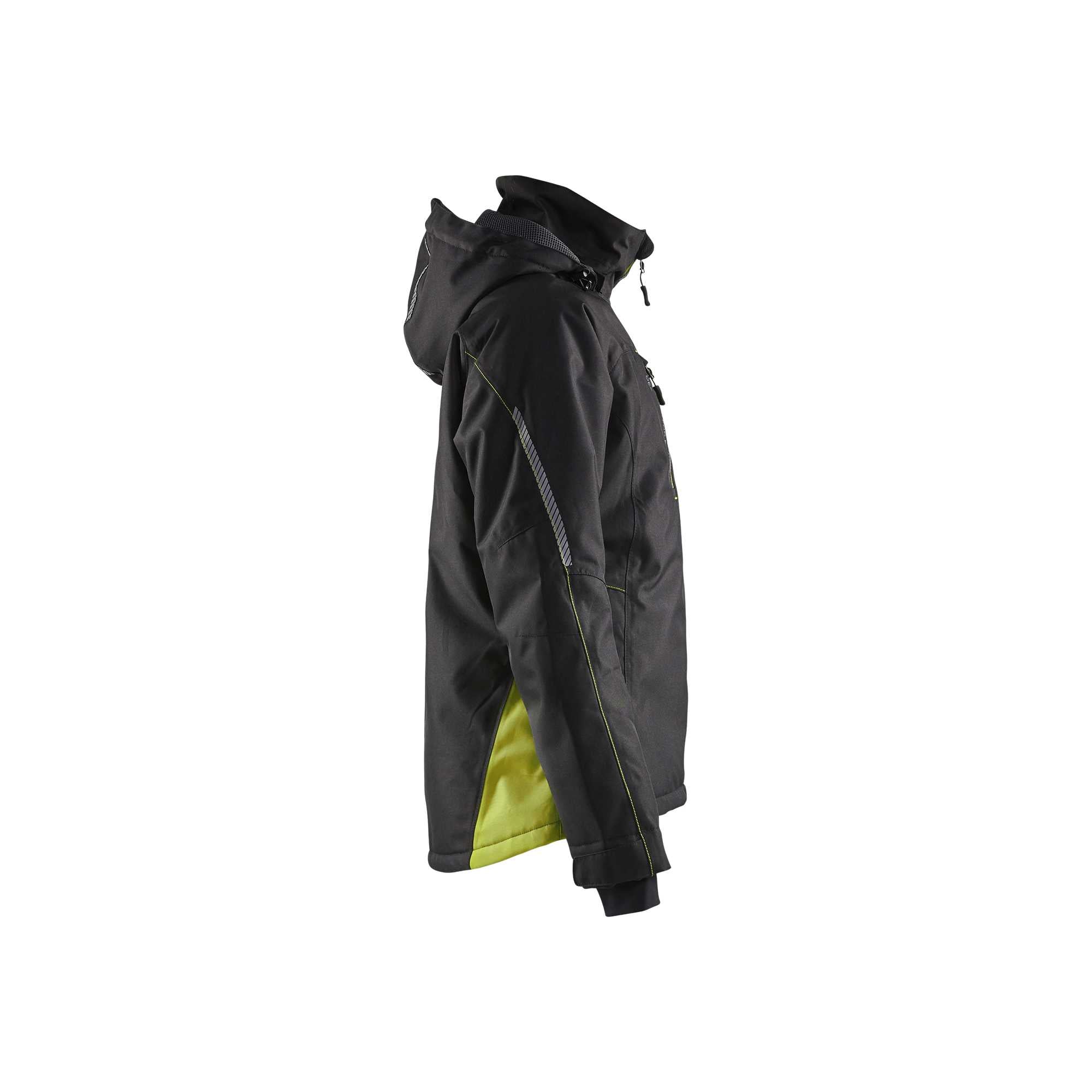 BLAKLADER 49721977 Women's Lightweight lined Winter Jacket Hi Vis Reflective Work Jacket WOMEN - Waterproof